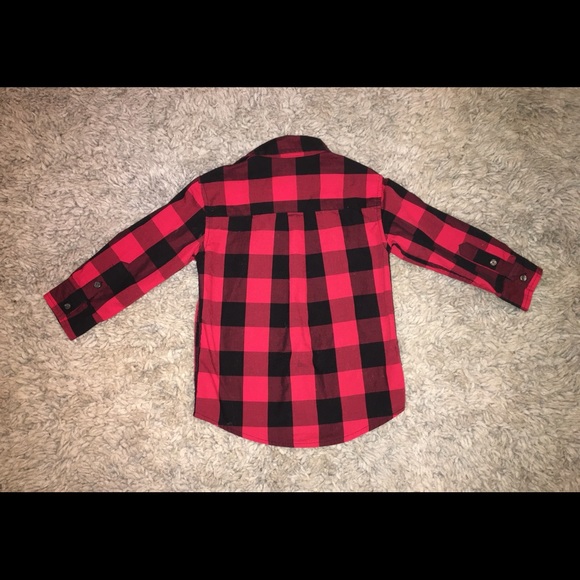 Boys Basic Editions Collared Shirt Sz XS 4/5 - Picture 2 of 4